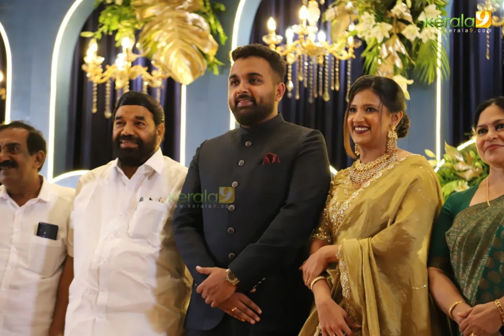 Jose K Mani Daughter Rithika wedding reception 017