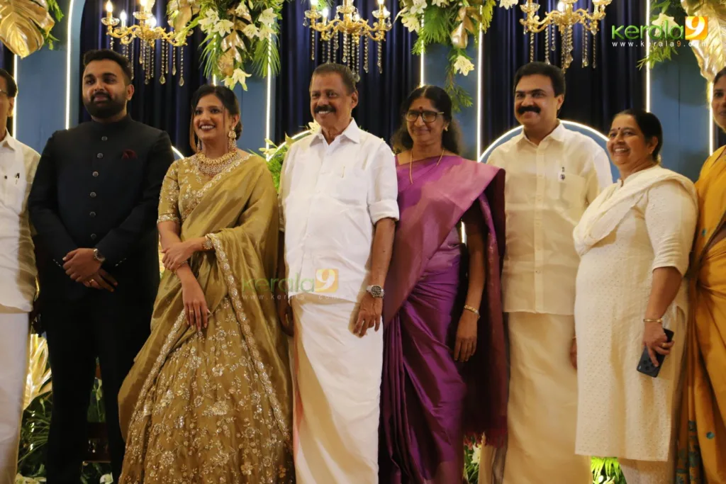 Jose K Mani Daughter Rithika wedding reception 021