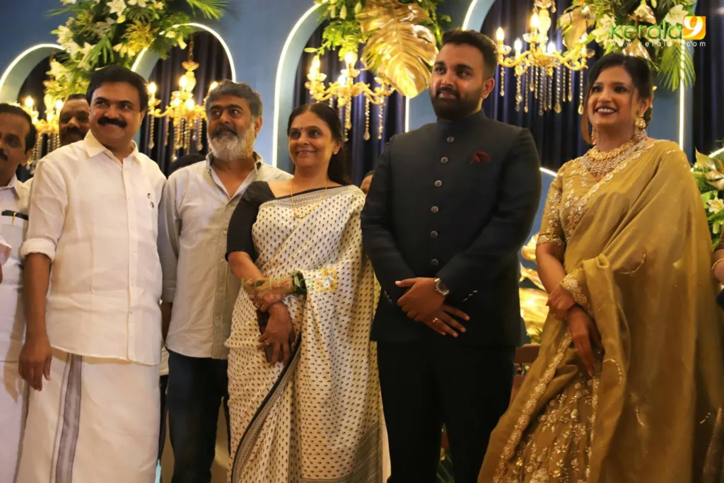 Jose K Mani Daughter Rithika wedding reception 022