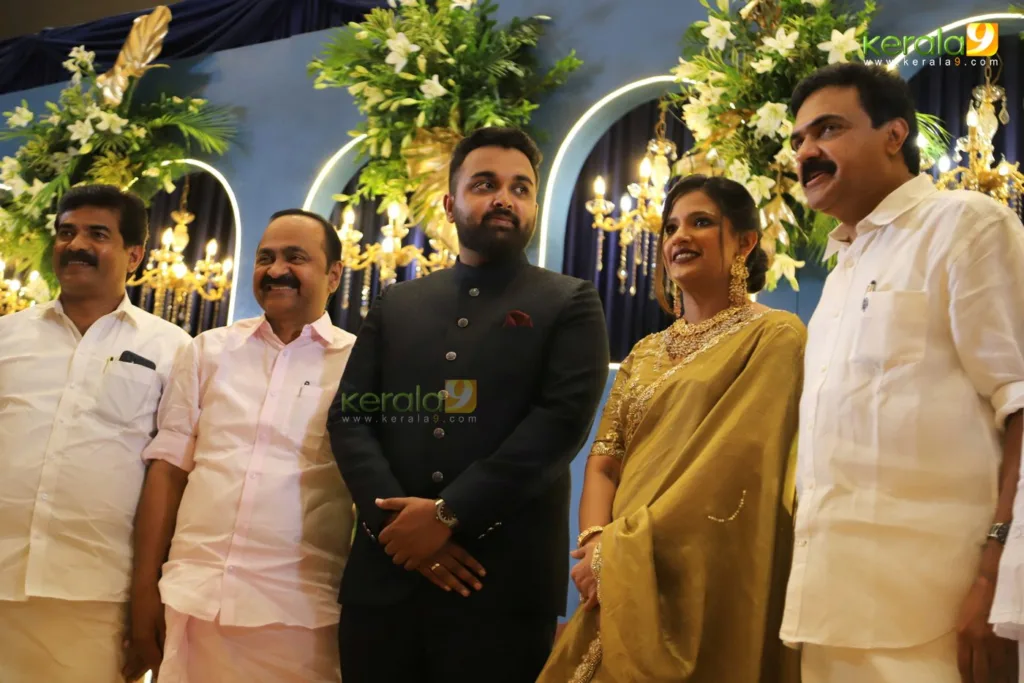 Jose K Mani Daughter Rithika wedding reception 023