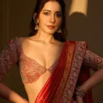 raashi khanna in heavy embroidery lehenga designs dress photos 008