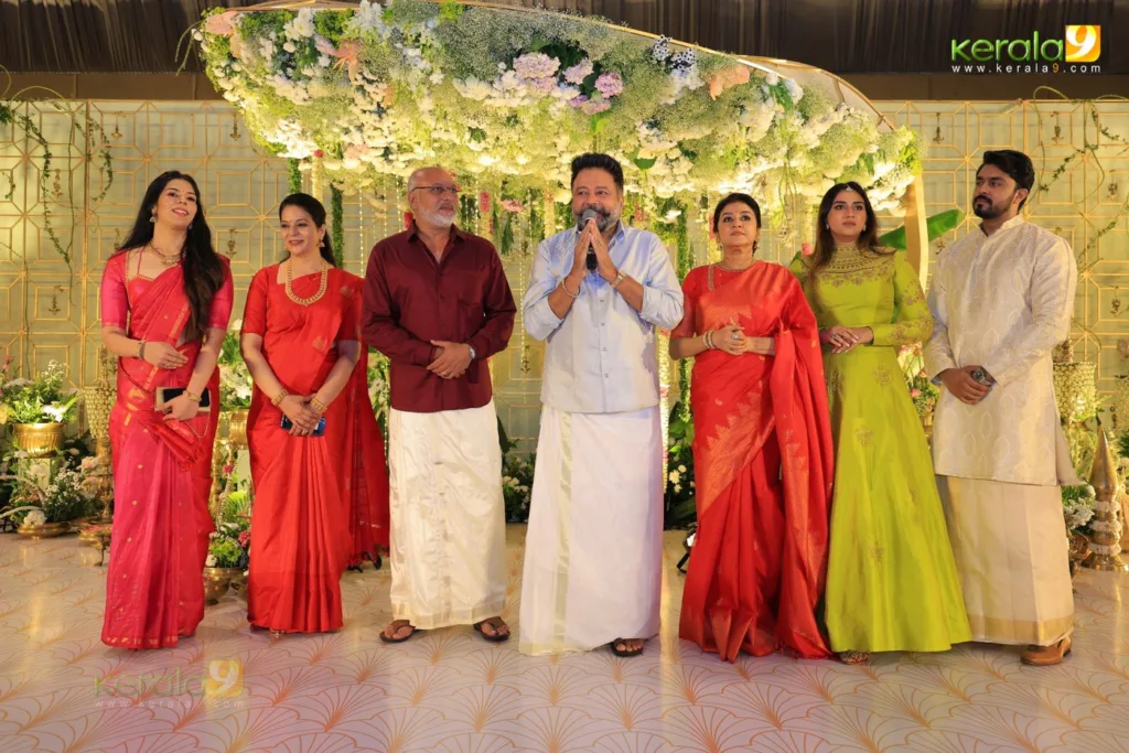 kalidas jayaram pre wedding celebration photos 001